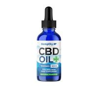 Hempthy CBD Oil 500mg Natural | Full Spectrum High Strength CBD Oil | UK Award-Winning Manufacturer | 30ml Bottle | Vegan, Non-GMO | Stress Relief | Anxiety Relief | Supports Sleep & Recovery