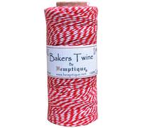 Hemptique Cotton Baker's Twine Spool 2-Ply 410'-Red, Other, Multicoloured