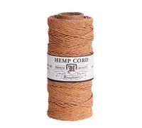 Hemptique Hemp Cord Spool 20 lb, 205 ft - Cappuccino, Multicolored
