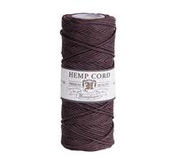 Hemptique Hemp Cord Spool 20lb 205'-Dark Brown, Other, Multicoloured, 6.06 x 6.06 x 11.9 cm