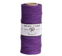 Hemptique Hemp Cord Spool 20lb 205'-Dark Purple, Other, Multicoloured, 6.06 x 6.06 x 11.9 cm