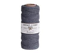 Hemptique Hemp Cord Spool 20lb 205'-Gray, Other, Multicoloured, 6.06 x 6.06 x 11.9 cm