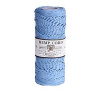 Hemptique Hemp Cord Spool 20lb 205'-Light Blue, Other, Multicoloured