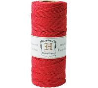 Hemptique Hemp Cord Spool 20lb 205'-Red, Other, Multicoloured, 6.06 x 6.06 x 11.9 cm