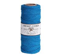 Hemptique Hemp Cord Spool 20lb 205'-Turquoise, Other, Multicoloured