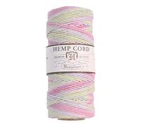 Hemptique Hemp Variegated Cord Spool 20lb 205'-Baby Pastel, Other, Multicoloured