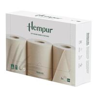 Hempur Bamboo Toilet Paper, 2-Ply, Super Soft, Sustainable, Unbleached, No Chemicals and Pesticides, Made in The EU, 6 Rolls of 250 Sheets