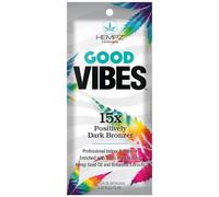 Hempz Good Vibes 15X Positively Dark Bronzer Tanning Lotion (15ml)