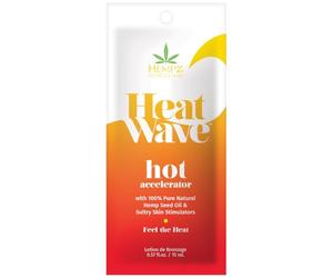 Hempz Heatwave Hot Accelerator Tingle Tanning Lotion 15ml