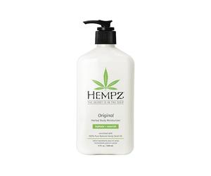 Hempz Original, Natural Hemp Seed Oil Body Moisturiser Lotion Cream with Shea Butter and Ginseng, Original Scent, Floral Banana, 17 Fl.Oz/500mL