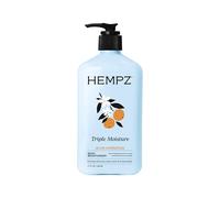 Hempz Natural Triple Moisture Herbal Whipped Body Cream with 100% Pure Hemp Seed Oil for 24-Hour Hydration - Moisturizing Vegan Skin Lotion with Yangu