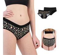 HEMSLEY Period Pants for Teenage Girls, High Absorbency, Teen Menstrual Knickers, Heavy Flow Womens Leak-Proof Washable Panties 2 Pack- Age 9-16 years