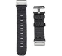 HEMSUT Nylon QuickFit Watch Band for 8/7/6/EPIX/MK3/Tactix, 20mm 22mm 26mm Sports Strap, Lightweight Breathable Wristband(HGA151BLK-S,20mm)