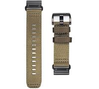 HEMSUT Nylon QuickFit Watch Band for 8/7/6/EPIX/MK3/Tactix, 20mm 22mm 26mm Sports Strap, Lightweight Breathable Wristband(HGA151GRN-B,22mm)