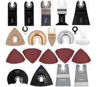 HEMUNC 64 Oscillating Tool Blades, Oscillating Multitool Saw Blades Accessories Kit