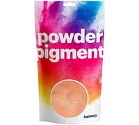 Hemway 100g / 3.5oz Metallic Pale Orange Dye Pigment Powder | Luxury Premium Dye for Epoxy, Resin, Polyurethane Paint, Jewellery, Table Tops & Resin Floors | Colour Enhancement | Vegan & Toxin-Free