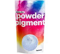 Hemway 50 g / 1.75 oz Metallic Azure Blue Dye Pigment Powder | Luxury Premium Dye for Epoxy, Resin, Polyurethane Paint, Jewellery, Table Tops & Resin Floors | Colour Enhancement | Vegan & Toxin-Free