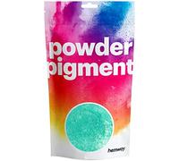 Hemway 50g / 1.75oz Metallic Mint Green Dye Pigment Powder | Luxury Premium Dye for Epoxy, Resin, Polyurethane Paint, Jewellery, Table Tops & Resin Floors | Colour Enhancement | Vegan & Toxin-Free