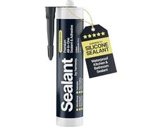 Hemway Anthracite Grey Kitchen & Bathroom Sealant & Adhesive 300ml 1 Pack