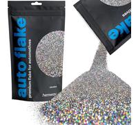 Hemway Auto Flake Glitter 100g Ultrafine Gun Metal Grey Holographic