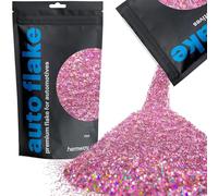 Hemway Auto Flake Glitter Additive for Paint, 100g, Fine Pink Holographic Metal Flake for Custom Auto Paint & Coatings, for Car, Motorbike, Truck, Vehicles, Automotives