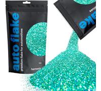 Hemway Auto Flake Glitter Additive for Paint, 100g, Fine Turquoise Blue Holographic Metal Flake for Custom Auto Paint & Coatings, for Car, Motorbike, Truck, Vehicles, Automotives