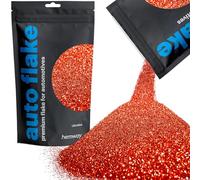 Hemway Auto Flake Glitter Additive for Paint, 100g, Ultrafine Red Holographic Metal Flake for Custom Auto Paint & Coatings, for Car, Motorbike, Truck, Vehicles, Automotives