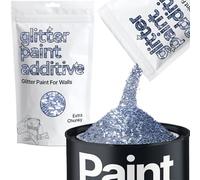 Hemway Azure Blue Glitter Paint Additive Extra Chunky 100g Adding Sparkle