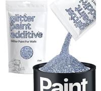 Hemway Azure Blue Glitter Paint Additive Fine 100g for Adding Sparkle