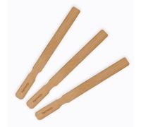 Hemway Bamboo Paint Stirrer 28Cm X 2.5Cm Pack Of 3 Mix Paint Lacquer Varnish Liquid Reusable Eco Friendly Mixing Stick
