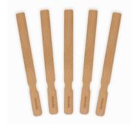 Hemway Bamboo Paint Stirrer 28Cm X 2.5Cm Pack Of 5 Mix Paint Lacquer Varnish Liquid Reusable Eco Friendly Mixing Stick