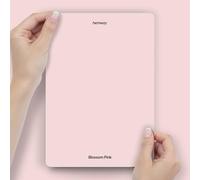 Hemway Blossom Pink Peel & Stick Sample Chalk Paint | A5 Accurate Colour Swatch, Mess-Free Alternative to Paint Tester Pots, Easy To Use, Eco-friendly, for Interior Furniture & Walls