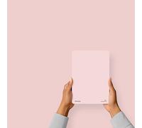 Hemway Blossom Pink Peel & Stick Sample Interior Paint | A5 Accurate Colour Swatch, Mess-Free Alternative to Paint Tester Pots, Easy To Use, Eco-friendly, for Kitchen Bathroom Living Room