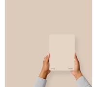 Hemway Buttercream White Peel & Stick Sample Interior Paint | A5 Accurate Colour Swatch, Mess-Free Alternative to Paint Tester Pots, Easy To Use, Eco-friendly, for Kitchen Bathroom Living Room