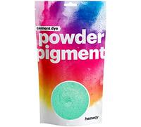 Hemway Cement Powder Pigment Dye Metallic Jade Green 100g | Concrete Colour Powder Toner for Cement, Mortar, Plaster, Premium Colour Enhancement