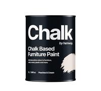 Smooth Chalky Finish Flat Matt Chalk Based Furniture Paint (Oranges) Hemway Peaches & Cream 1L
