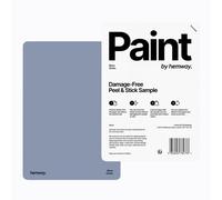 Hemway Chalk Paint Matt A5 Sample, Denim, Peel & Stick Swatch For Interior Walls Wood