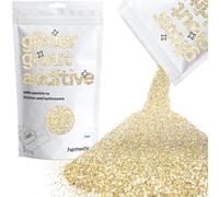 Hemway Champagne Gold Glitter Grout Additive 100g Metallic Flakes for Adding Sparkle to Kitchen & Bathroom Tiles | Enhance Your Indoor Grouting Projects with a Durable Sparkly Effect