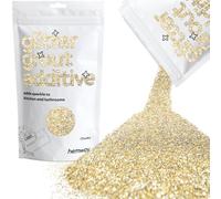 Hemway Champagne Gold Glitter Grout Additive Chunky 100g Metallic Flakes for Adding Sparkle to Kitchen & Bathroom Tiles | Enhance Your Indoor Grouting Projects with a Durable Sparkly Effect