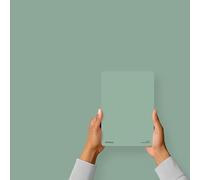 Hemway Chartwell Green Peel & Stick Sample Interior Paint | A5 Accurate Colour Swatch, Mess-Free Alternative to Paint Tester Pots, Easy To Use, Eco-friendly, for Kitchen Bathroom Living Room