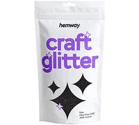 Hemway Craft Glitter Black 100g Ultrafine Glitter