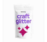 Hemway Craft Glitter Dark Rose Pink 100g Microfine Glitter