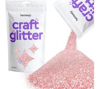 Hemway Craft Glitter Light Rose Gold 100g Ultrafine Glitter