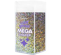 Hemway Craft Glitter Mega Shaker - Gold Silver Holographic | Extra Chunky Metallic Flakes for Resin & Epoxy Crafts | Supplies for Tumblers, Cards, Jewellery, Candle, Hair, Face, Body & Nail Art | 425g