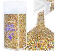 Hemway Craft Glitter Shaker Gold Silver Holographic 130g Chunky
