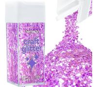 Hemway Craft Glitter Shaker Lavender Purple 110g Super Chunky