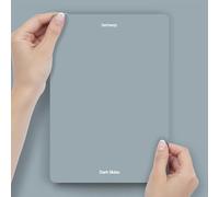 Hemway Dark Skies Blue Peel & Stick Sample Chalk Paint | A5 Accurate Colour Swatch, Mess-Free Alternative to Paint Tester Pots, Easy To Use, Eco-friendly, for Interior Furniture & Walls