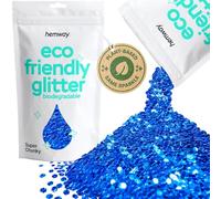 Hemway Eco Friendly Biodegradable Glitter Sapphire Blue Super Chunky 100g