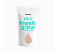 Hemway Eco Friendly Glitter For Decoration, Arts & Crafts - Fine - Rose Gold Holographic | Size: 100g Hemway Rose Gold 100g