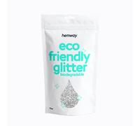 Hemway Eco Friendly Glitter For Decoration, Arts & Crafts - Fine - Silver | Size: 100g Hemway Silver 100g